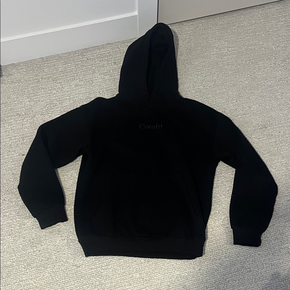 Comfrt Black Hoodie